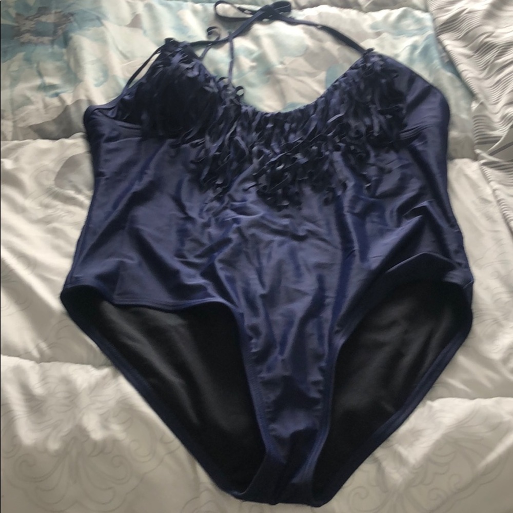 One piece bathing suit